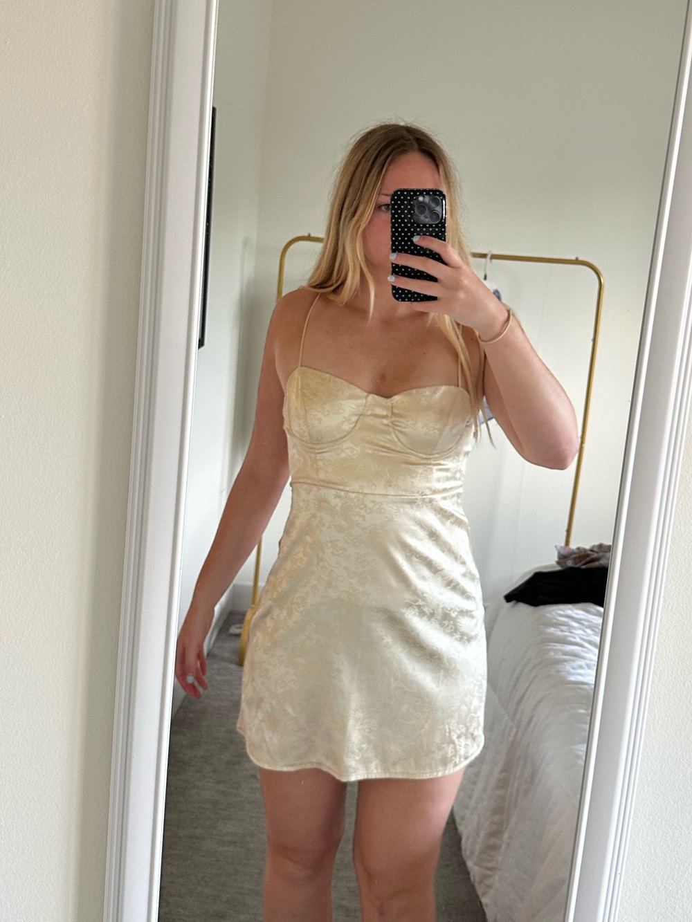 Princess Polly Ivory Mini Dress